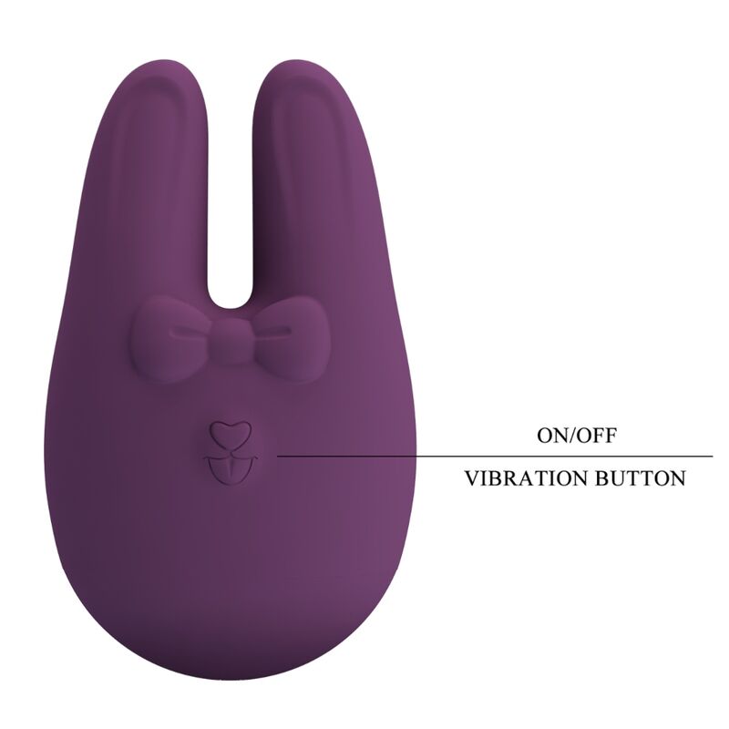 Kompakter externer Kaninchen-Stimulator, 7 Vibrationsmodi - Romance