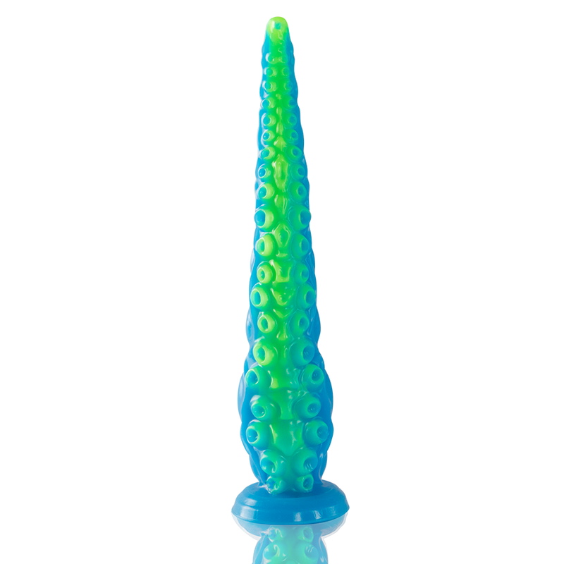 EPIC - SCYLLA GODEMICHET À TENTACULES FINES FLUORESCENTES GRANDE TAILLE