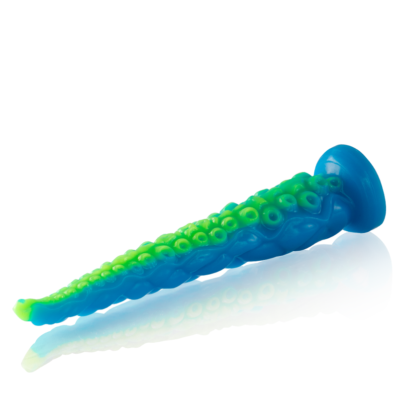 EPIC - SCYLLA GODEMICHET À TENTACULES FINES FLUORESCENTES GRANDE TAILLE