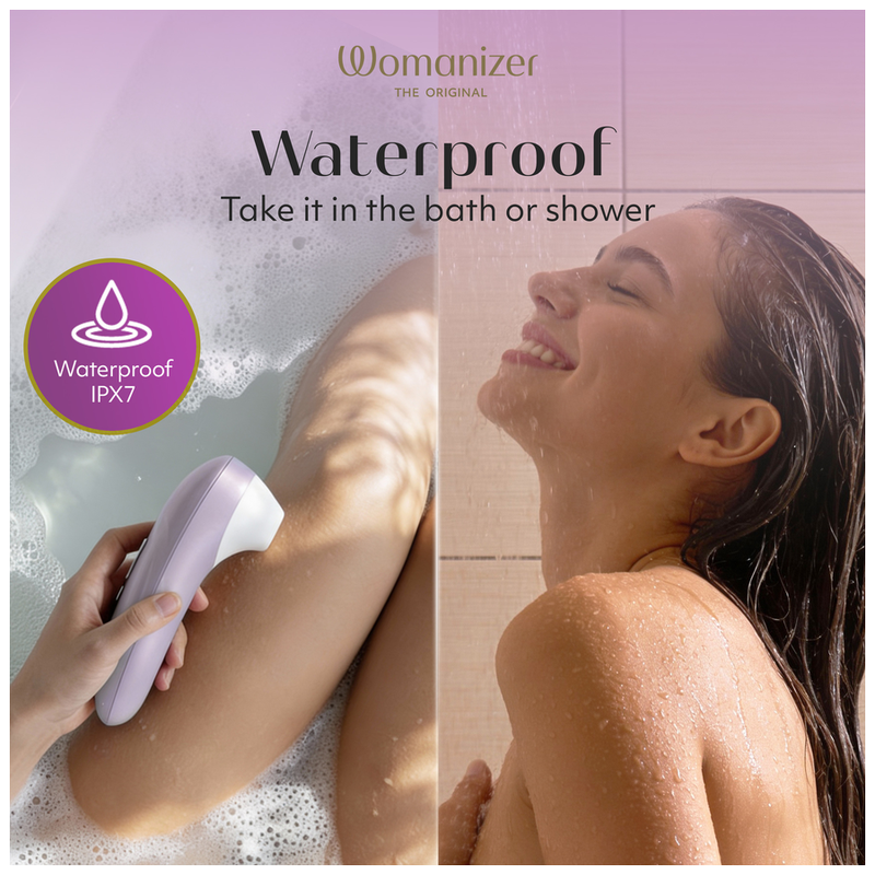 WOMANIZER - STIMULATEUR CLITORIAL PRO À SUCCION 11 NIVEAUX D'INTENSITÉ LILAS