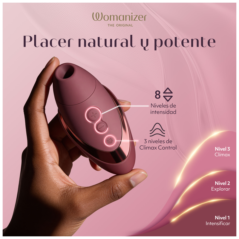 Womanizer Next Liberty Stimulateur Clitoridien 3D Bordeaux