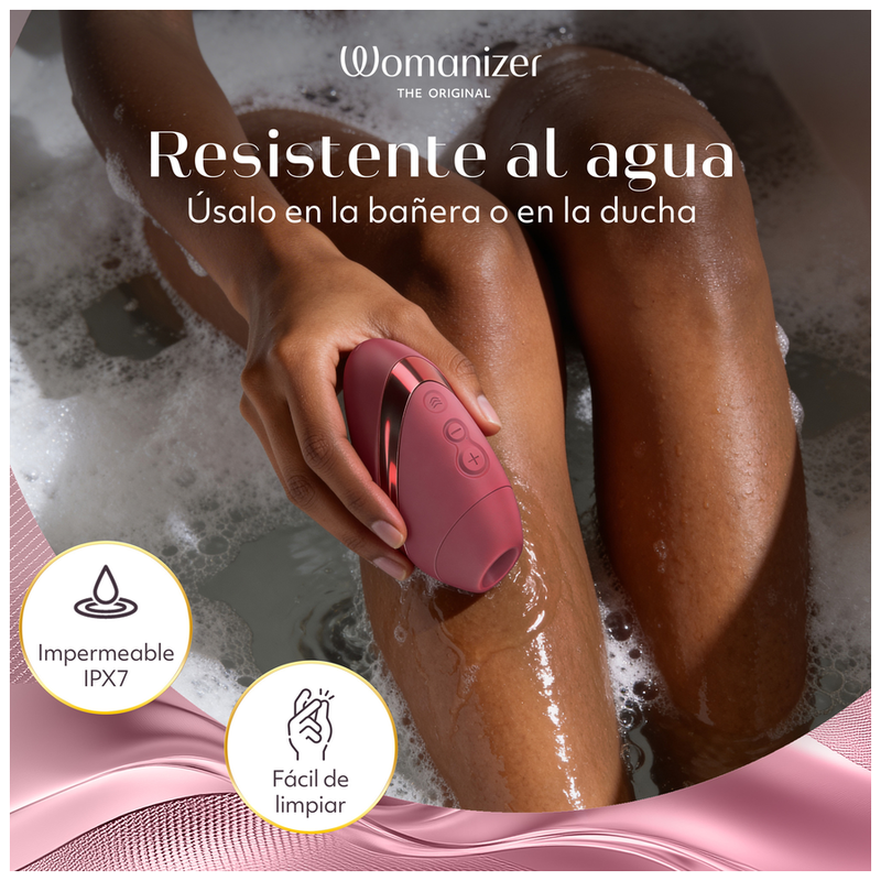 Womanizer Next Liberty Stimulateur Clitoridien 3D Bordeaux