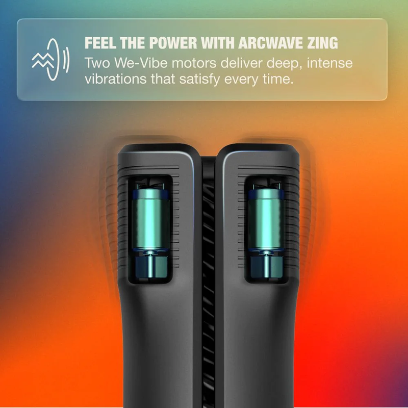 Arcwave Zing Sextoy Masculin Vibrant Double Moteur Noir