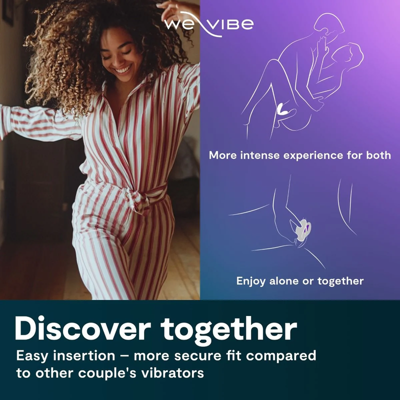 We-Vibe Sync O Stimulateur Clitoridien Couples Violet Clair