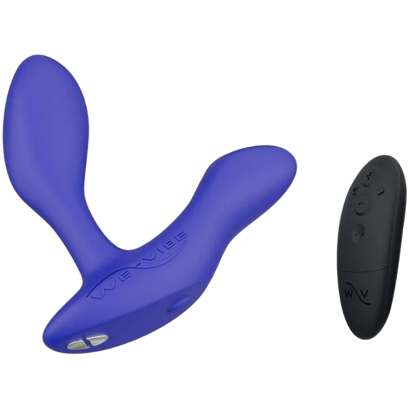 WE-VIBE - VECTOR+ MASSEUR DE PROSTATE À DOUBLE STIMULATION BLEU ROYAL
