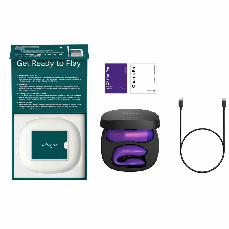 WE-VIBE - VIBRATEUR CHORUS PRO PREMIUM POUR COUPLES VIOLET COSMIQUE