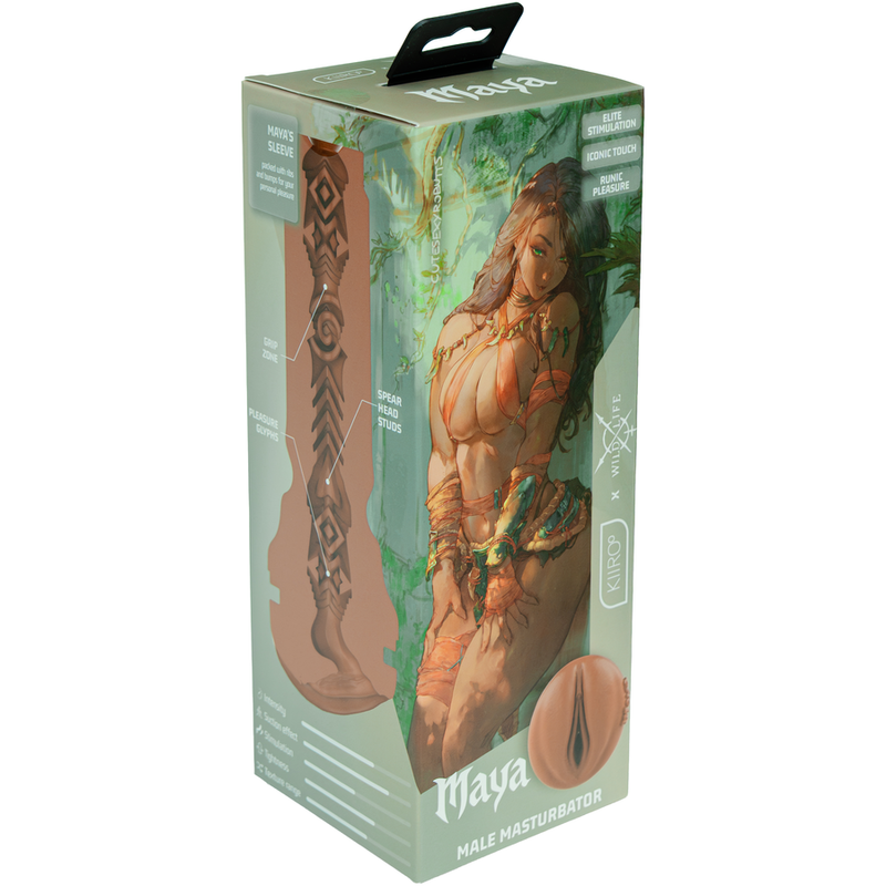 KIIROO - MAYA WILD LIFE MASTURBATEUR MASCULIN VAGINAL RÉALISTE