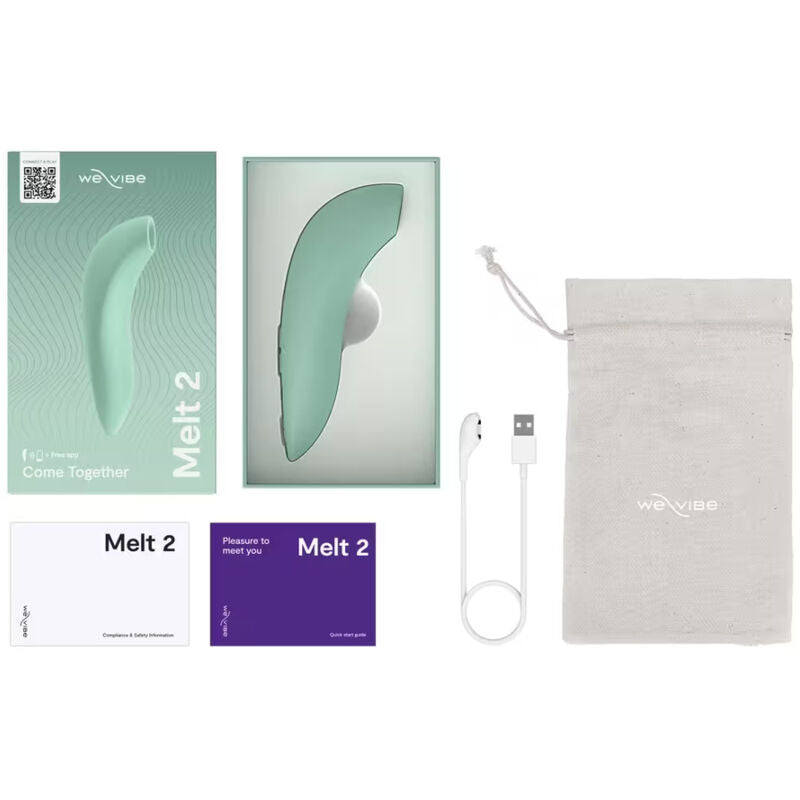 We-Vibe Melt 2 Stimulateur Clitoridien à Impulsions d'Air Sage