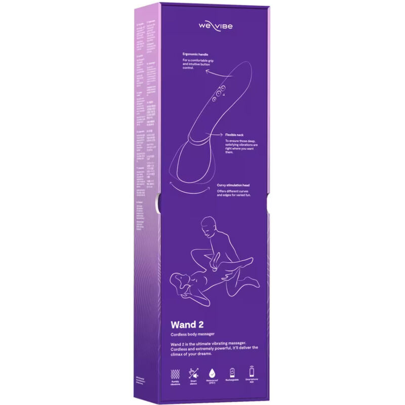 WE-VIBE - WAND 2 MASSEUR CORPOREL RECHARGEABLE VIOLETTE