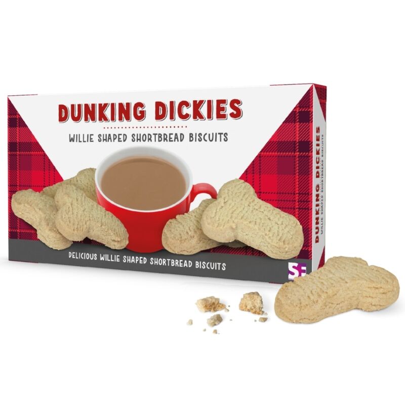 Biscuits sablés au beurre en forme de pénis 130g - Spencer & Fleetwood