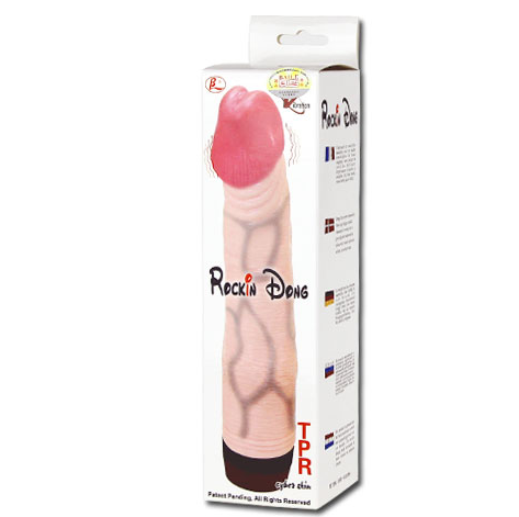Baile - Vibromasseur Réaliste Vibrant Rocking Dong I - 21,5 cm