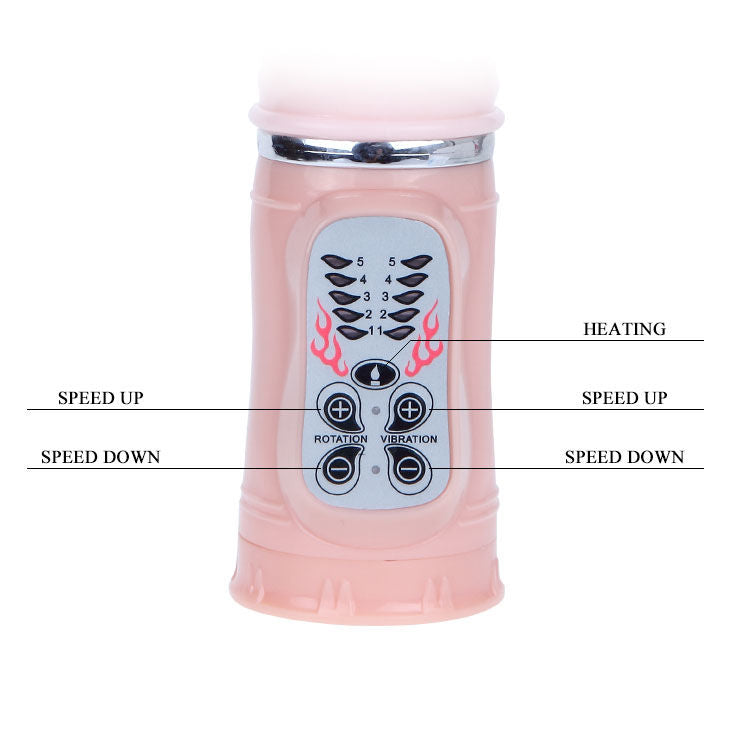 Baile - Vibromasseur Chauffant Rabbit 27 cm - Rose