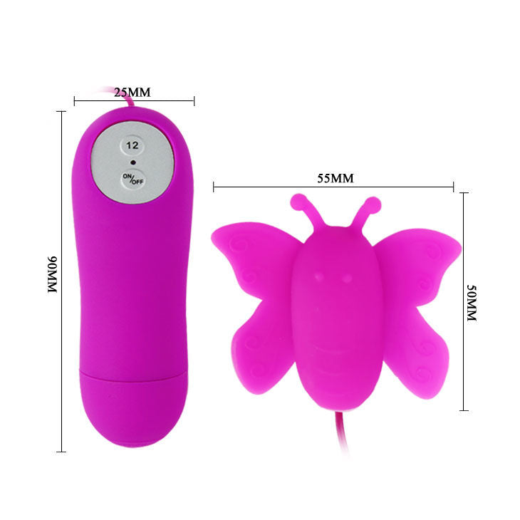 Baile - Stimulateur Clitoris en forme de Papillon - Violet