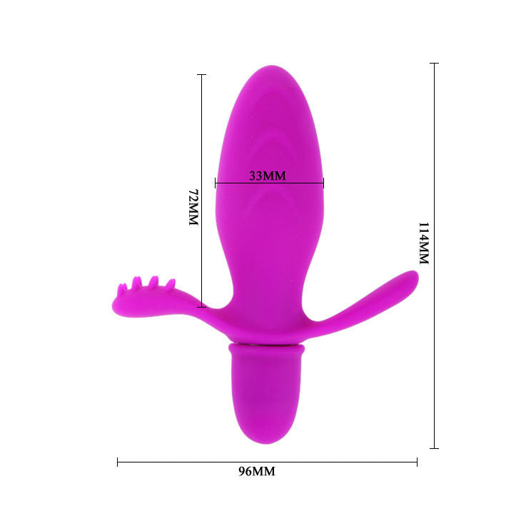 Vibrateur Double Stimulation Flirtation Fitch - Pretty Love