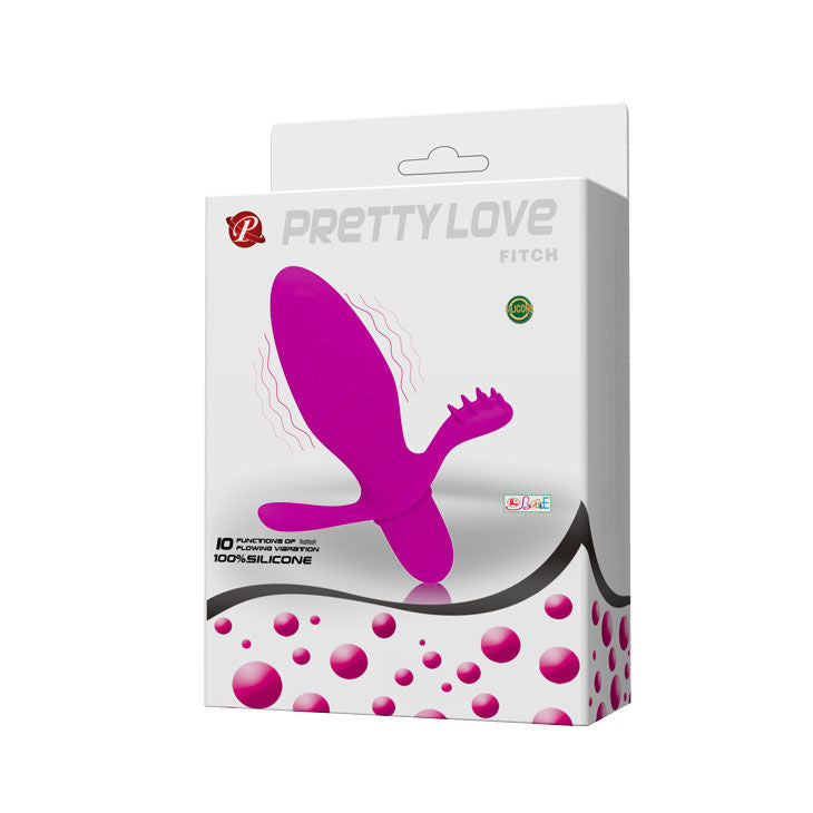 Vibrateur Double Stimulation Flirtation Fitch - Pretty Love