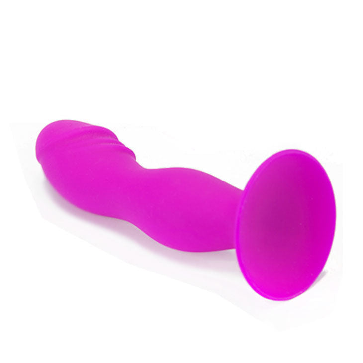 Plug Anal Réaliste Ventouse Violet - Pretty Love