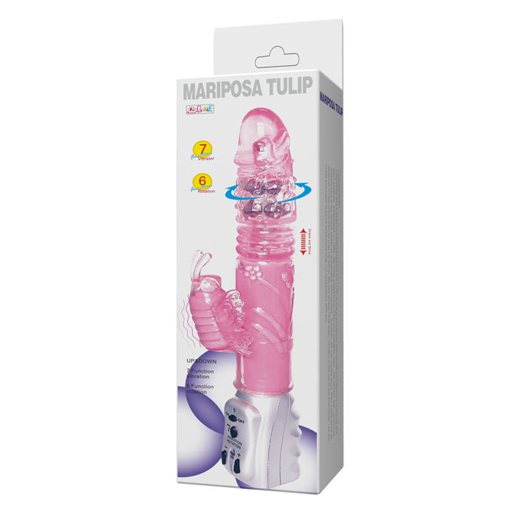 Baile - Vibromasseur Va-et-Vient et Rotatif 29,5 cm - Violet
