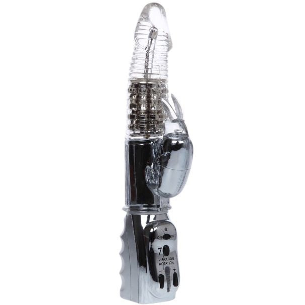 Baile - Vibromasseur Rabbit Rotatif 26,5 cm - Gris
