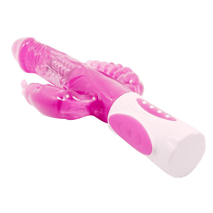 Baile - Vibromasseur Rabbit avec Stimulateur Anal - Rose
