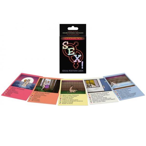 Jeu de Cartes 50 Positions Aventureuses - Kheper Games