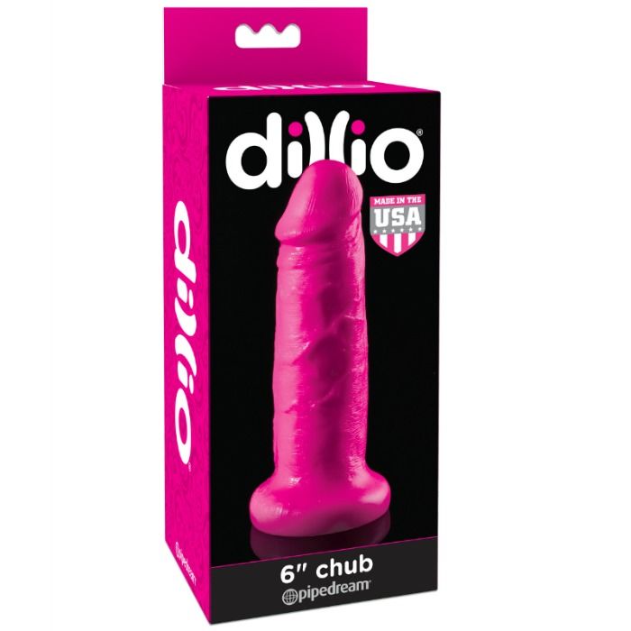 Gode Dillio Chub 15.2 cm Rose - Pipedream