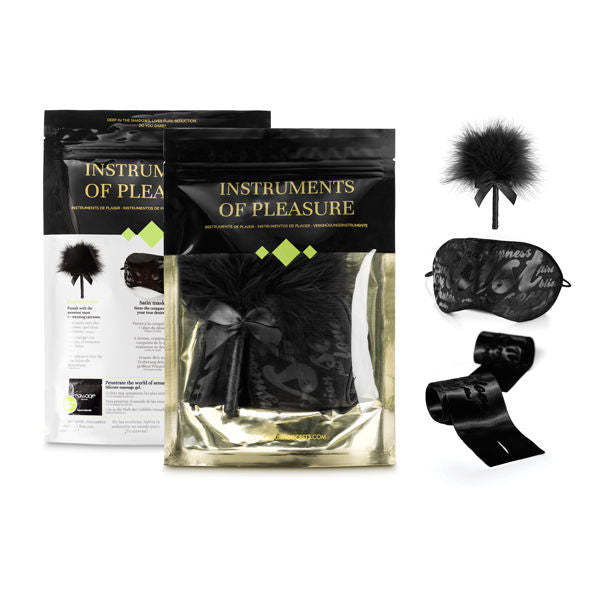 Bijoux indiscrets - Set de 3 Accessoires Erotiques Instruments Of Pleasure Green Level