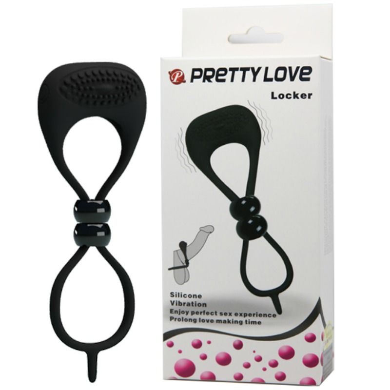 Anneau Pénien Vibrant Double Cockring - Pretty Love
