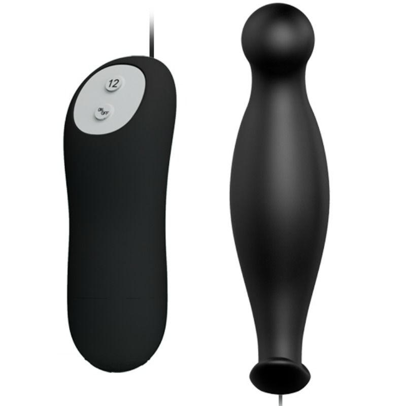 Stimulateur de Prostate Pretty Love Télécommandé Noir
