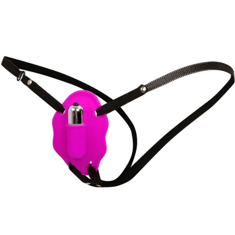 Baile - Harnais avec Vibro Love Rider Femme - Rose