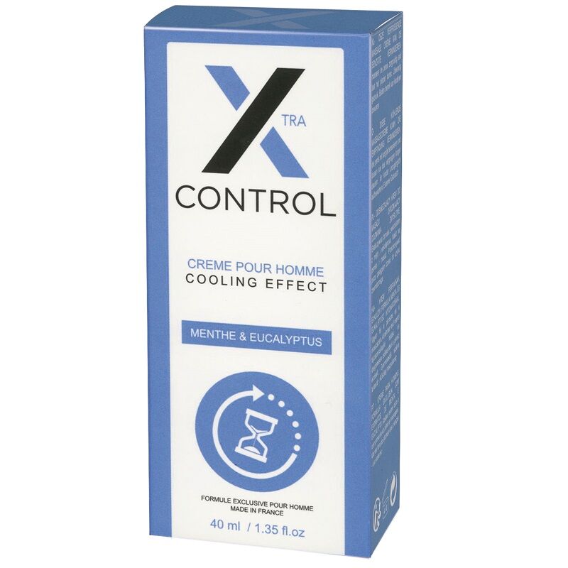 RUF - Crème Homme pour Pénis Effet Froid Xcontrol - 40 ml