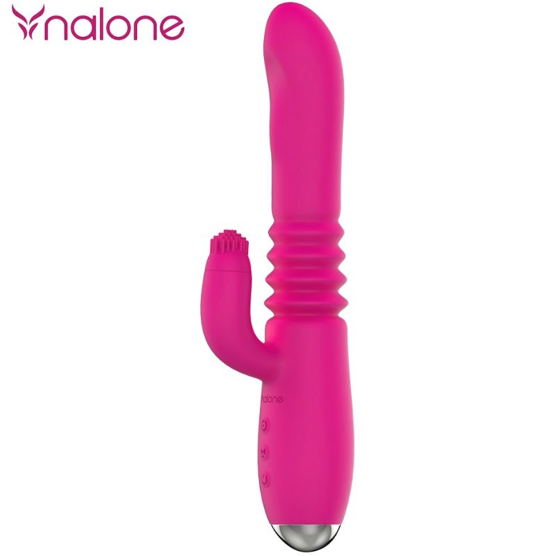 Vibromasseur lapin Idol Plus vibration rotation chauffant - Nalone - NALONE