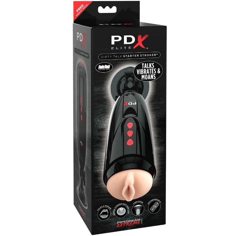 Masturbateur Vibrant PDX Elite Dirty Talk Starter - PDX Elite