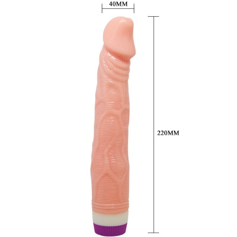 Baile - Vibromasseur Réaliste Vibrant 22 cm - Naturel