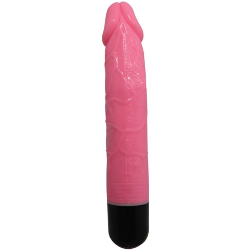 Realistischer Vibrator 23 cm Rosa - Baile