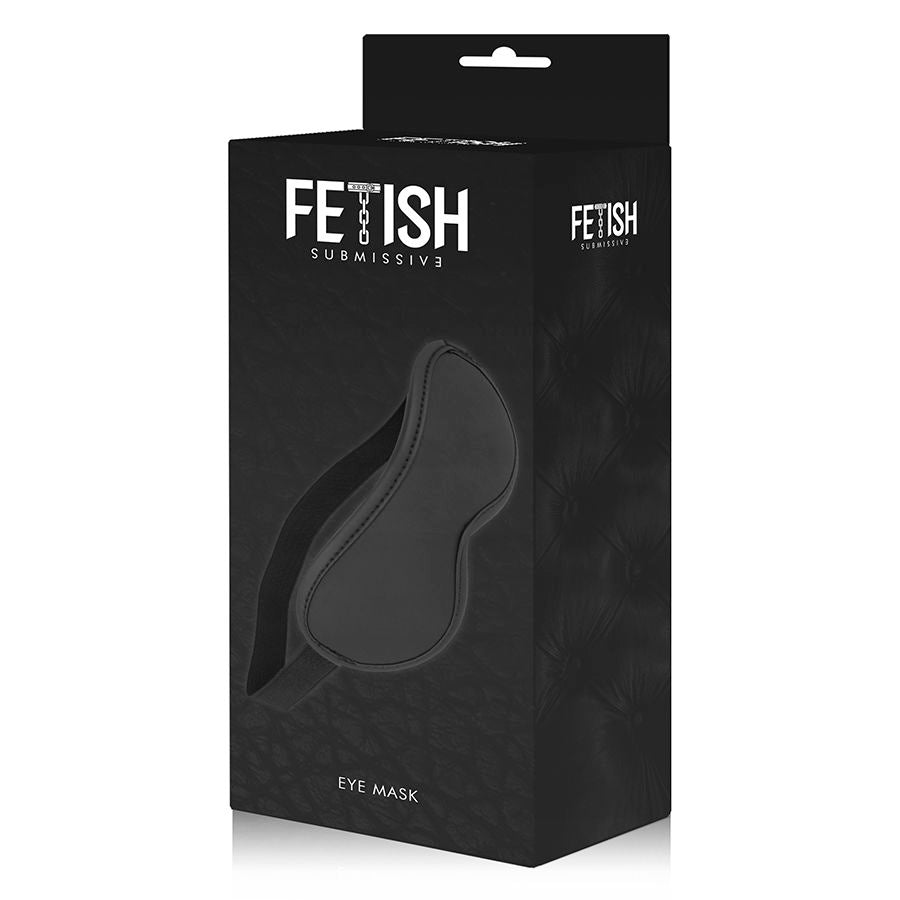Fetish Submissive - Masque intégral Bondage en Cuir Vegan - Noir
