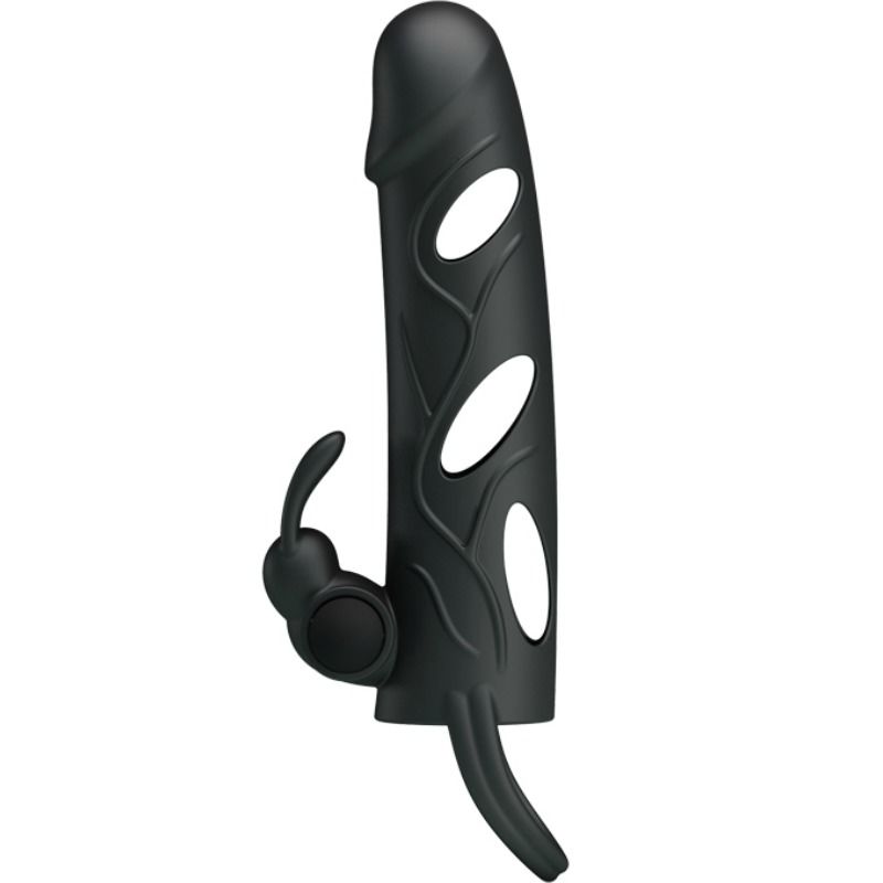 Gaine Pénienne Pretty Love Silicone Vibrante 14cm - Pretty Love