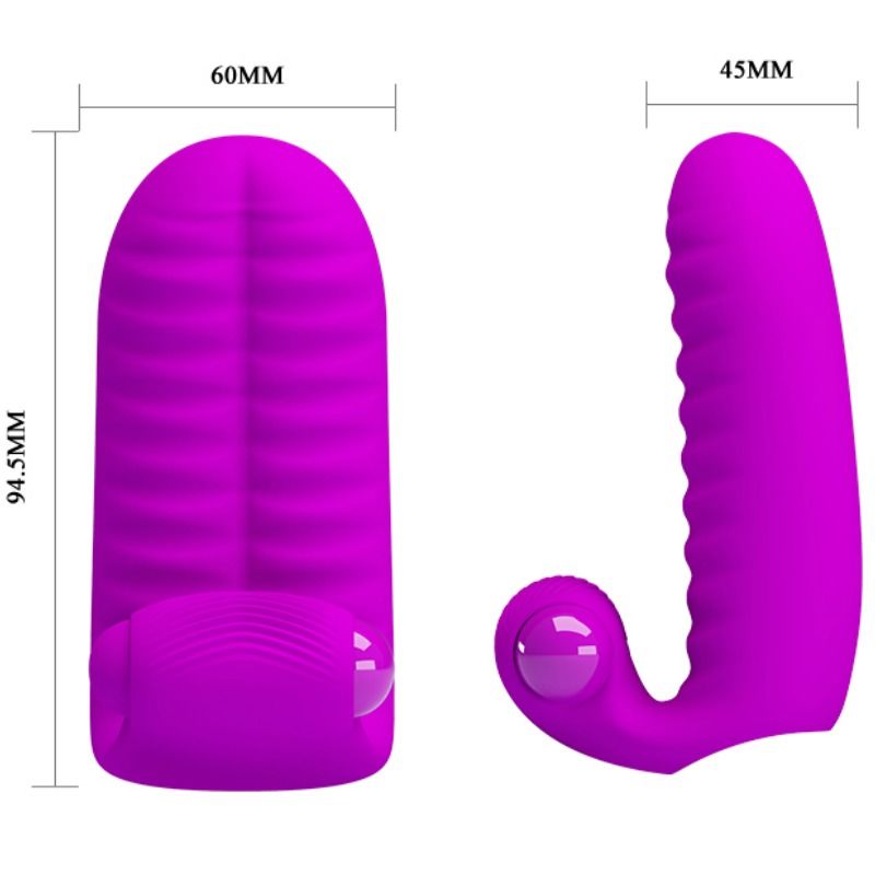 Stimulateur Vibrant pour Doigts Pretty Love Lilas - Pretty Love