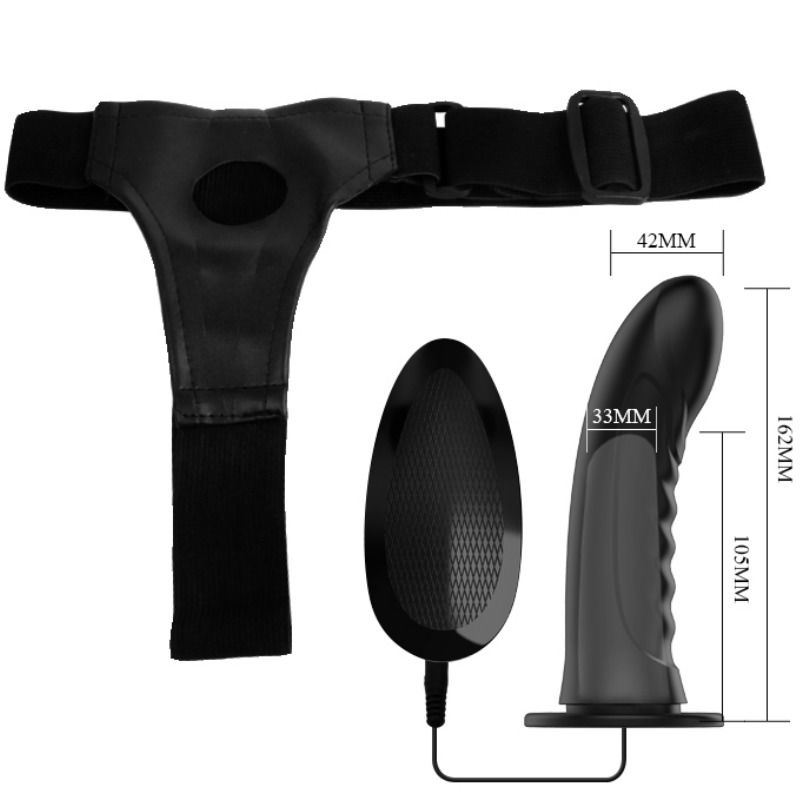 Harnais Strap-on Marvin avec Vibration - Pretty Love