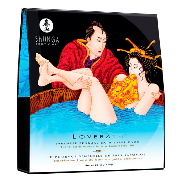 Shunga - Gel Bain Japonais LoveBath Océan Bleu