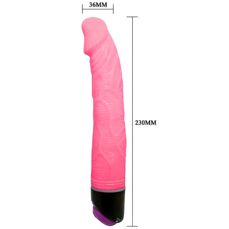 Baile - Vibromasseur Gode XL Réaliste Rose - 23 cm