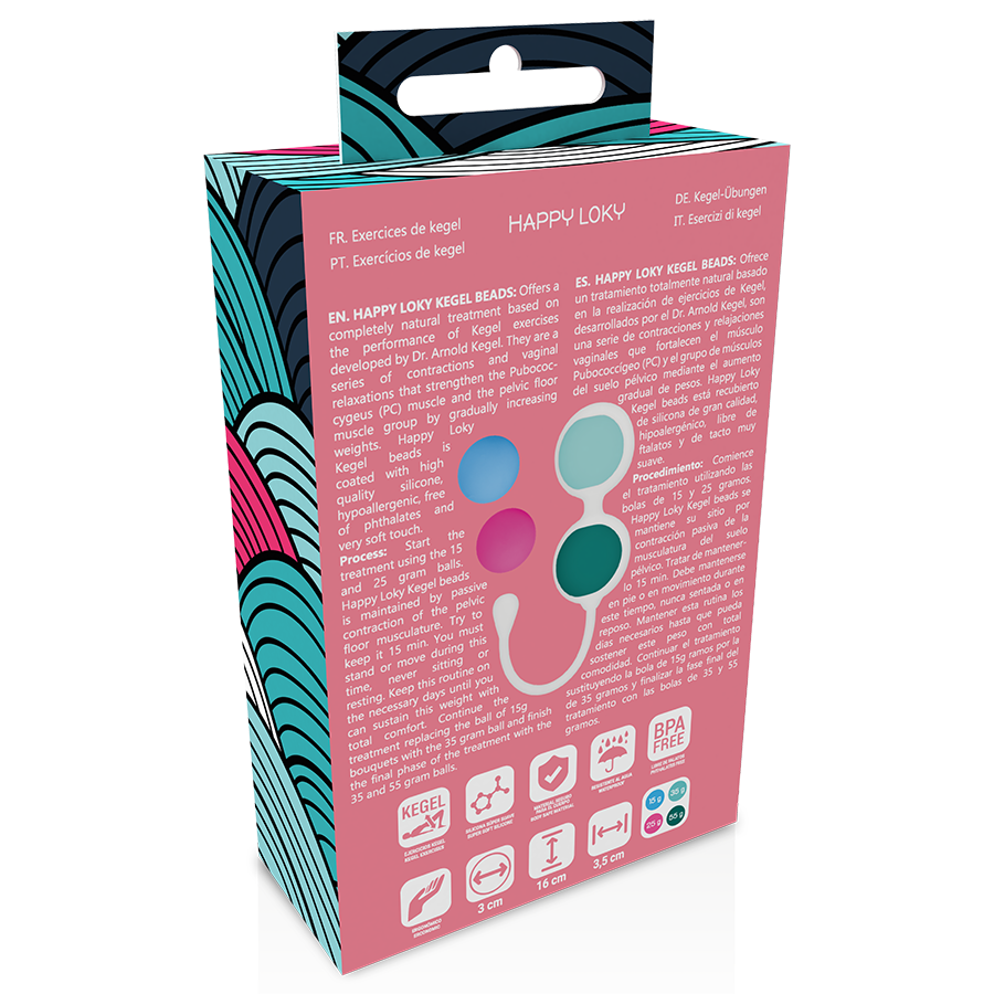 Boules de Geisha Happy Loky Kit 4 Poids - Happy Loky