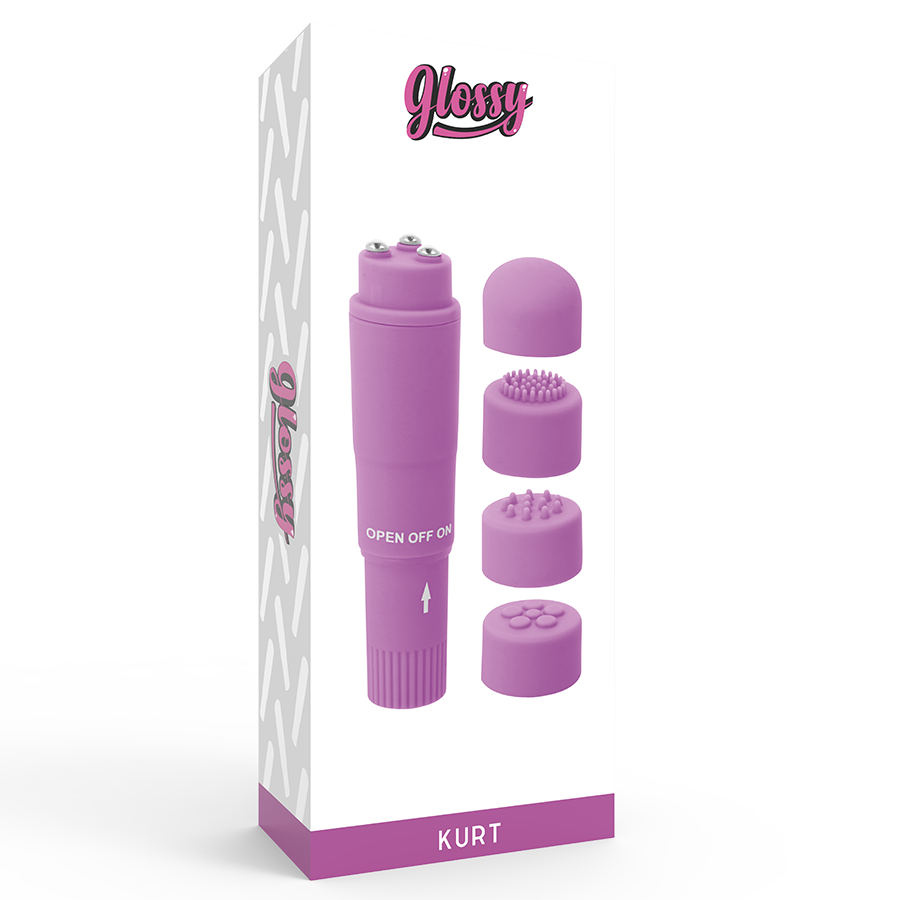 Glossy Masseur de poche kurt Violet