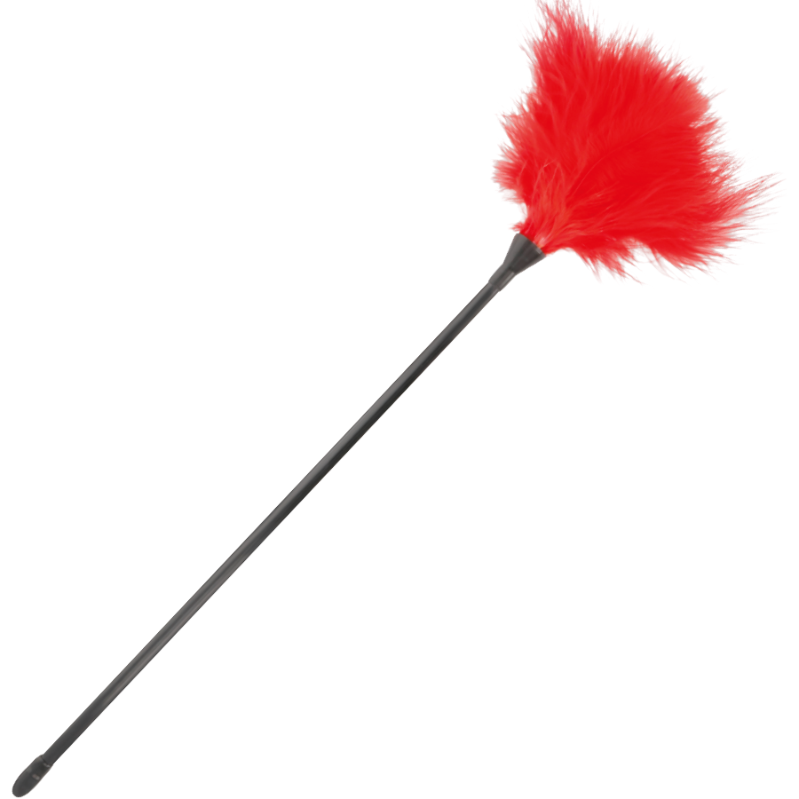 Darkness Plumeau coquin Rouge 42 cm