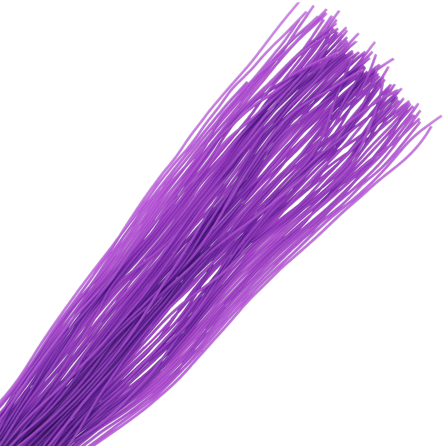 Darkness - Martinet BDSM avec Poignée Violet - 45 cm