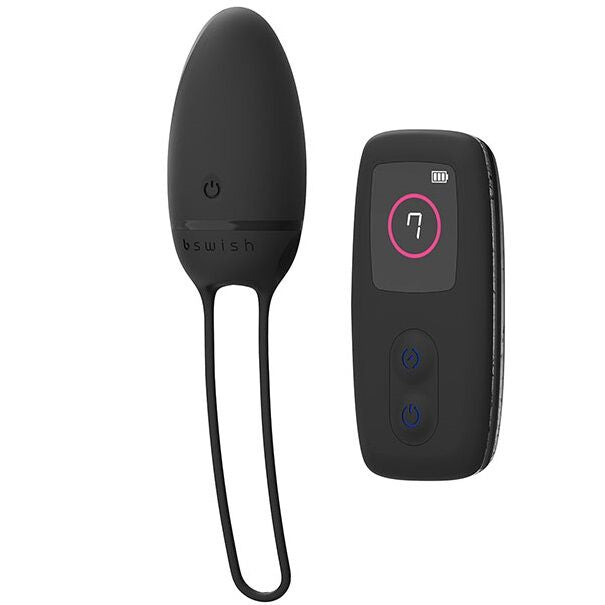B Swish - Oeuf Vibrant Bnaughty Premium Unleashed - Noir