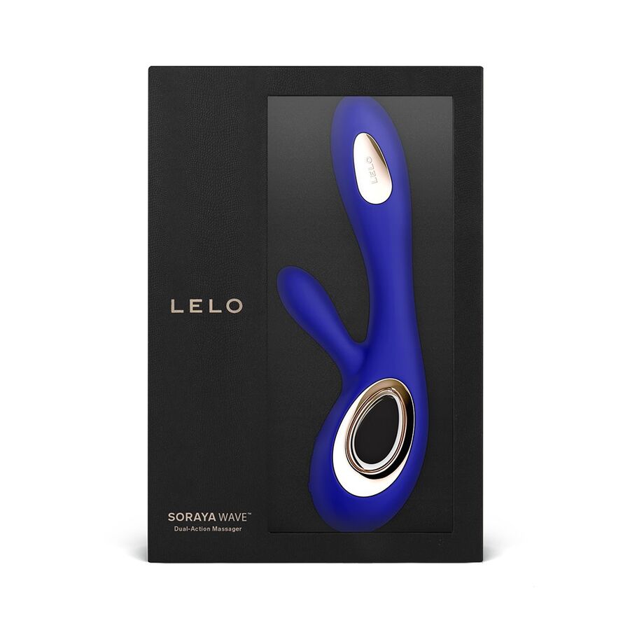 LELO – Vibromasseur Point G Soraya Wave – Bleu nuit