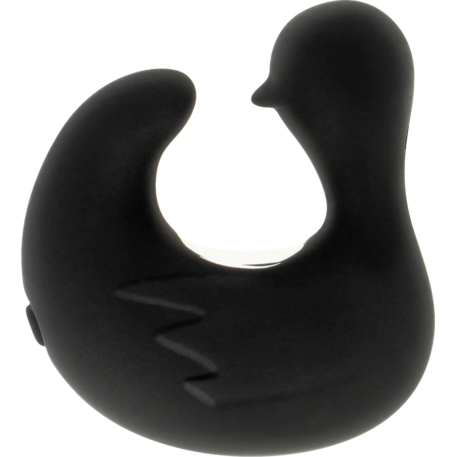 Stimulateur Ducky Rechargeable Noir - Black&Silver