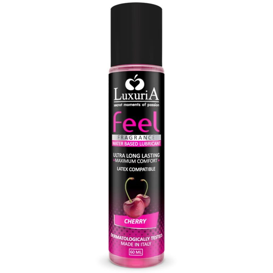 Intimateline - Lubrifiant Saveur Cerise Luxuria à base d’eau - 60 ml