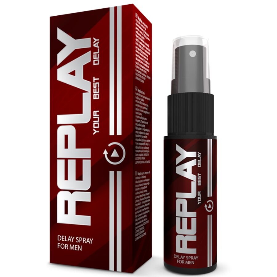 Intimateline – Spray Retardant et Hydratant Homme Replay - 20 ml