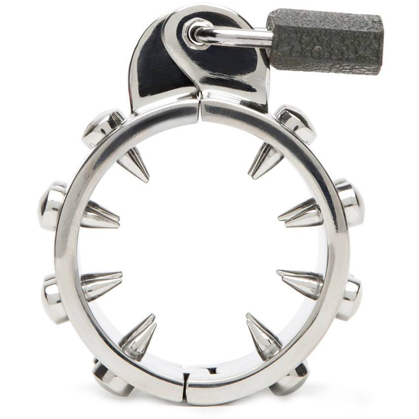 Anneau de chasteté anti-érection acier poli - Metal Hard - METAL HARD
